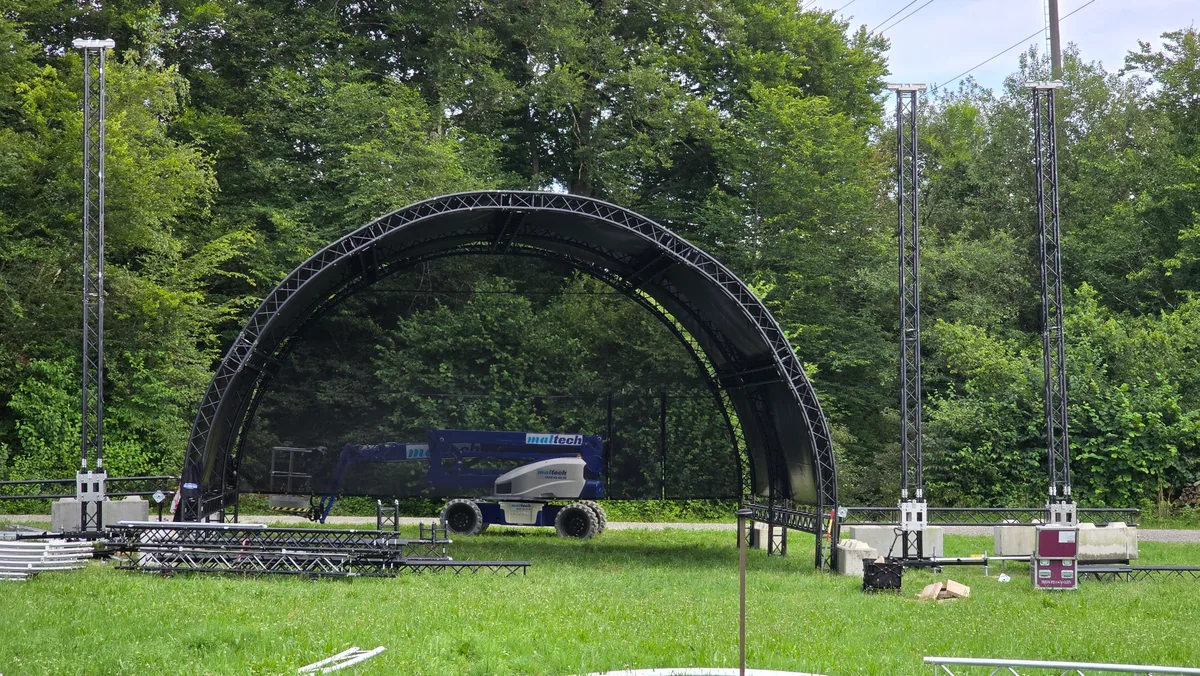 Die Vorbereitungen für das Pan Tau Festival sind bereits in vollem Gange.